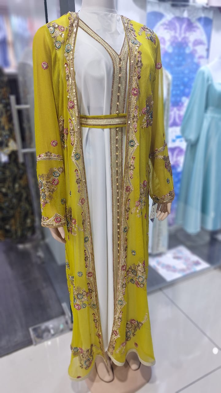 Caftan Moroccan Handcrafted Dress For Ladies